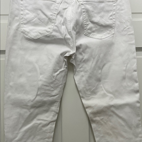 AG Adriano Goldschmied The Legging Ankle White Super Skinny Ankle Jeans - Sz 28 - Picture 13 of 14